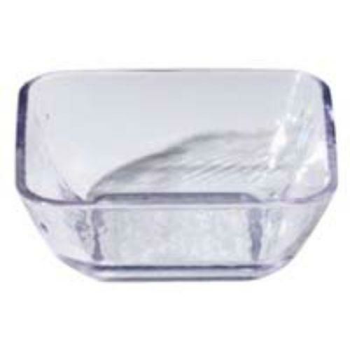 カラーリップル 角小鉢 KB-120 クリア