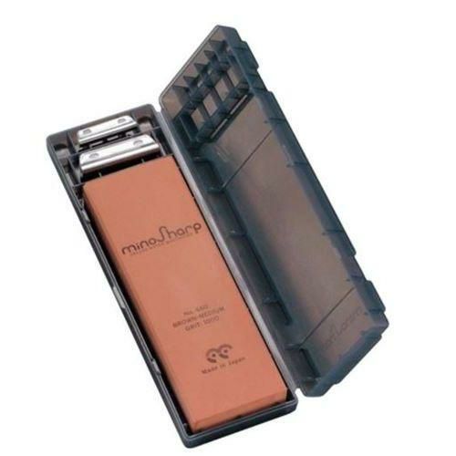 mino Sharp 砥石キット 中(#1000)No.460 ブラウン minosharp ブラウン