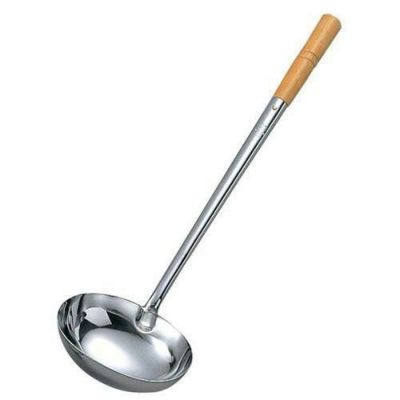 お玉 MA ステンレス 楕円 中華お玉/業務用/新品/小物送料対象商品