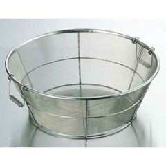 BK 18-8 手付 揚ザル 細目(11メッシュ)65cm