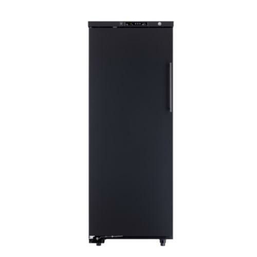 ST-209L(BK)【フォルスタージャパン】ブラック ロングフレッシュ 74本収納 鋼板扉 左開き 傾斜ラック標準装備 日本製 2024年モデル 幅597×奥行600×高さ1573mm 