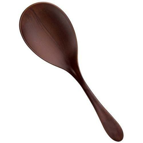 耐熱ビッグスプーン チーク刷毛目 1500433