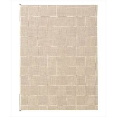 えいむ チェック柄メニュー MB-302 中 アイボリー/B5サイズ