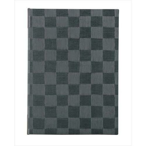 えいむ チェック柄メニュー MB-302 中 グレーブラック/B5サイズ