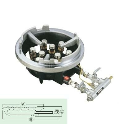 TG-12J LP 鋳物コンロ サントク ジャンボ ガスコンロ TG型