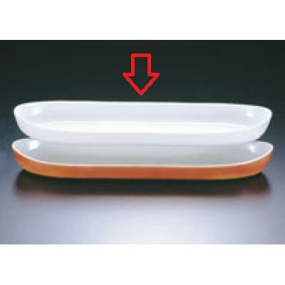 ロイヤル カヌー皿 No.420 52cm ホワイト ROYALE