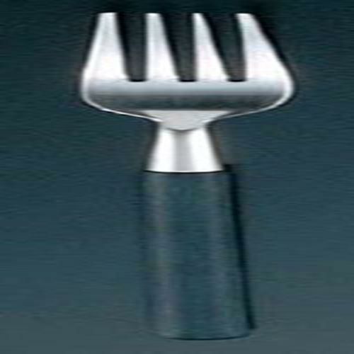 18-8 エデン デザートフォーク 黒