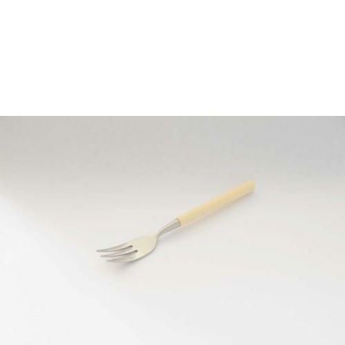 18-8 エデン ケーキフォーク 白