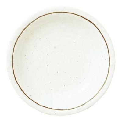 粉引ライン 石目7.0皿