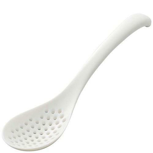 いろいろ使える便利な穴あきレンゲ 小 ホワイト GM－4099