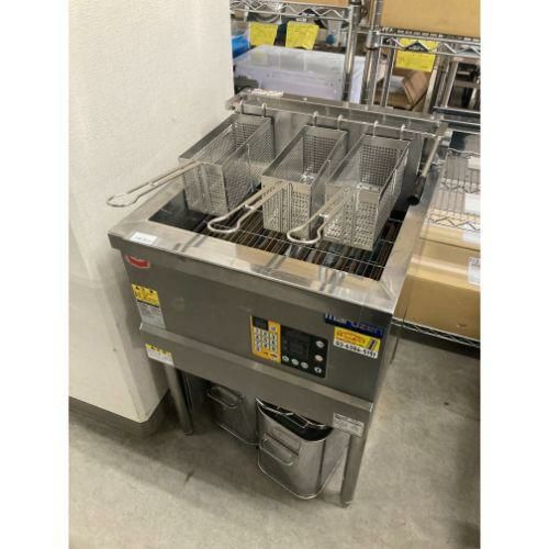 業界最長1年保証】【中古】電気フライヤー マルゼン MEF-23E 幅