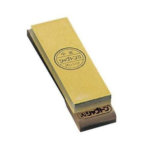 砥石 【シャプトン セラミック砥石 M24(木製台付)オレンジ 中荒(#1000)】 M24 幅210 奥行70 高さ24 【グループA】