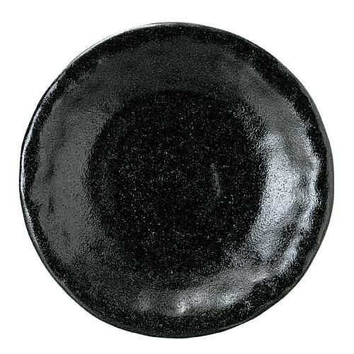 ゆず黒耀 石目5.0皿