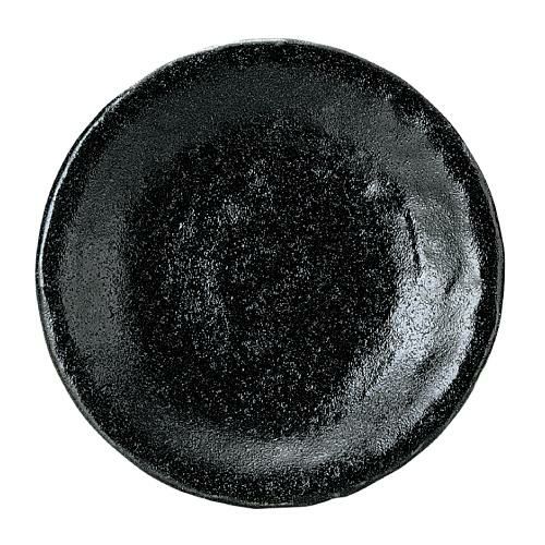 ゆず黒耀 石目4.5皿