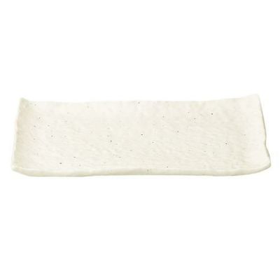 新粉引 石目8.0長角皿