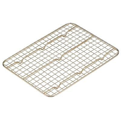 ステンレス 角バットアミ クリンプ目(金メッキ付)キャビネット Nakao