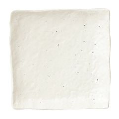 新粉引 石目6.0正角皿