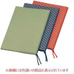 えいむ 布地 花柄 メニュー 華-102 中 紺/B5サイズ