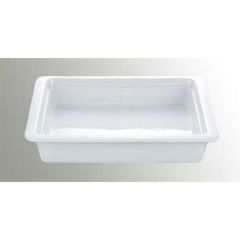 CH ガストロノーム ディッシュ ホワイト 1/2 H25mm