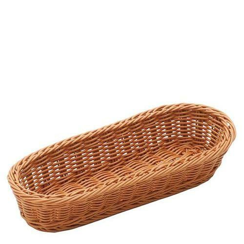 樹脂バスケット 細小判 91-002B 茶