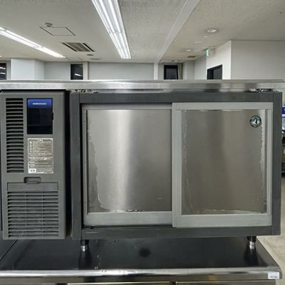 中古】冷蔵コールドテーブル(スライド扉) ホシザキ RT-120SNF-S 幅1200