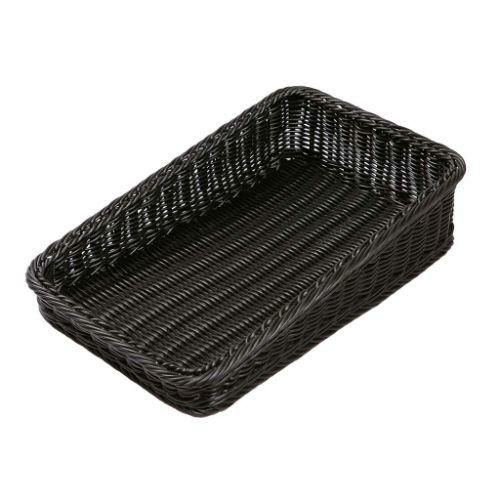 PPラタン ベーカリーバスケット 斜メ25型 ブラック BB-K4025-BK PPTATTAN ブラック