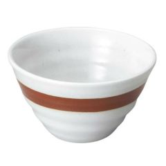 赤帯 リップル碗 大