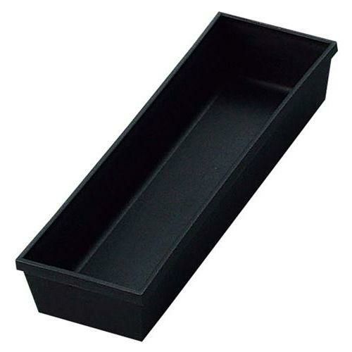 マット カトラリーケース L ブラック 240×75×H43