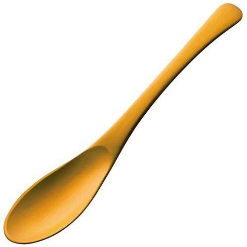 アルミ デザートスプーン アルマイト ゴールド加工(1個箱)