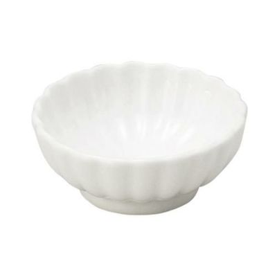 かすみ 白 7cm浅小鉢