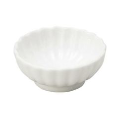 かすみ 白 7cm浅小鉢