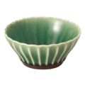 かすみ 緑 10cm浅ボウル