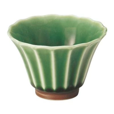 かすみ 緑 8cm深小鉢