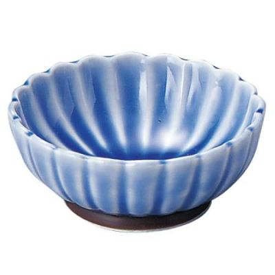 かすみ ブルー 7cm浅小鉢