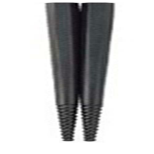 六角 トルネード箸 すべり止め付 21cm ブラック PM－376