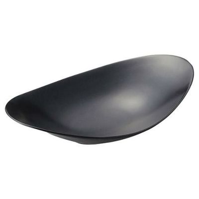 30cm楕円反型スープ(黒マット)フリーシリーズ