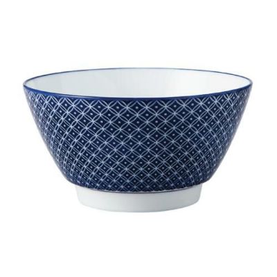 古青藍 藍七宝 蕎麦丼