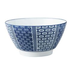 古青藍 藍波花 蕎麦丼