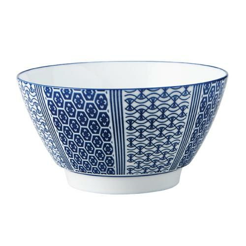 古青藍 藍波花 蕎麦丼