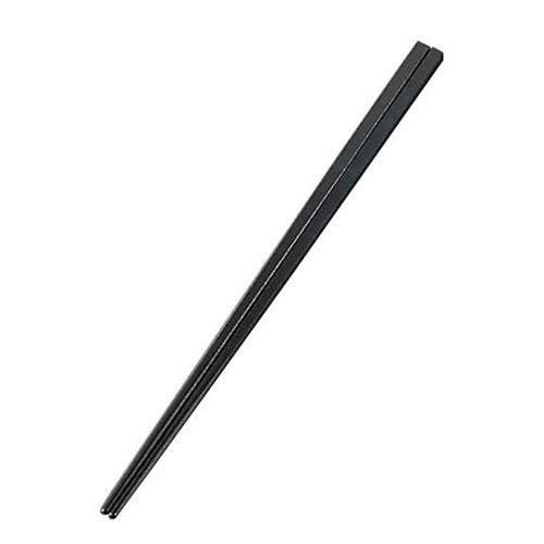 リサイクル箸 プレーン 25cm 黒