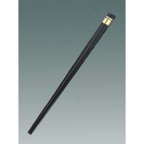 リサイクル箸 金ホットスタンプ 25cm 黒