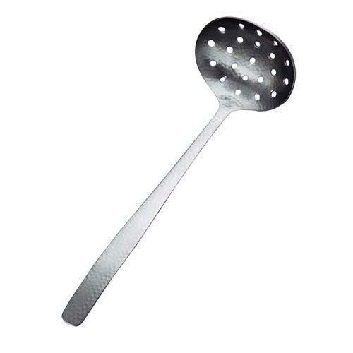 エコクリーン 18-8 槌目入"和味"(なごみ)シリーズ 穴明お玉 中