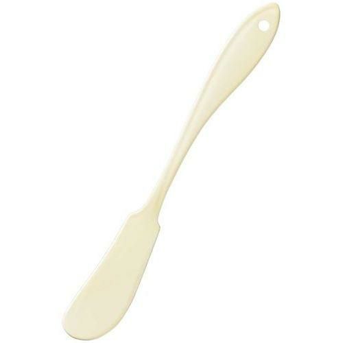 ホーローカトラリー リーフ(アイボリー)バターナイフ