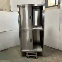 中古】食器棚 幅900×奥行600×高さ1800 【送料別途見積】【業務用 中古】食器棚 幅900×奥行600×高さ1800 【送料別途見積】【業務用
