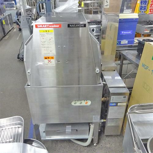 中古】食器洗浄機 中西製作所 i400 幅650×奥行650×高さ1300 三相200V 
