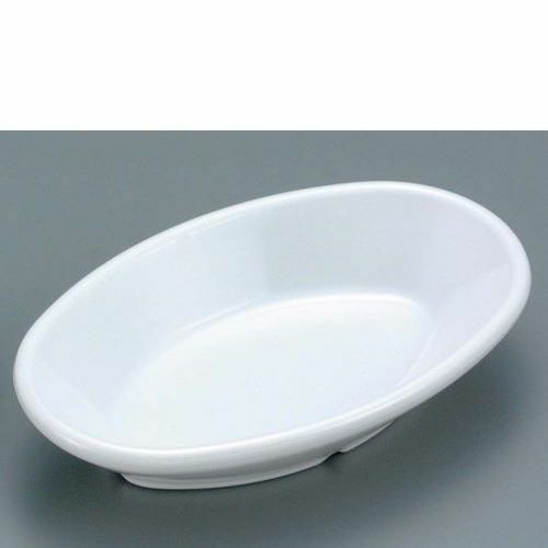 ジェスナー オーバルディッシュ(メラミン)0314 ホワイト
