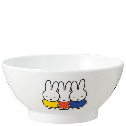 メラミン子供食器 ミッフィーとおともだち 飯椀 身 CM－7FT