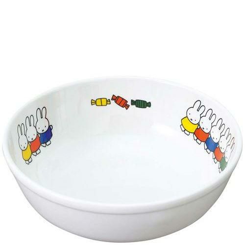 メラミン子供食器 ミッフィーとおともだち ラーメン鉢 M－50FT