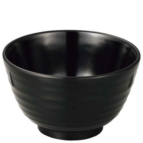 メラミン 和食器 湯呑 BL－7 黒
