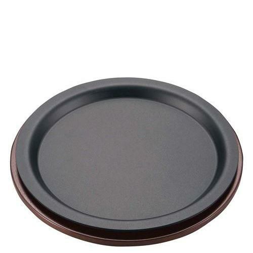 周弘 アルミクラッド ステーキ皿 丸